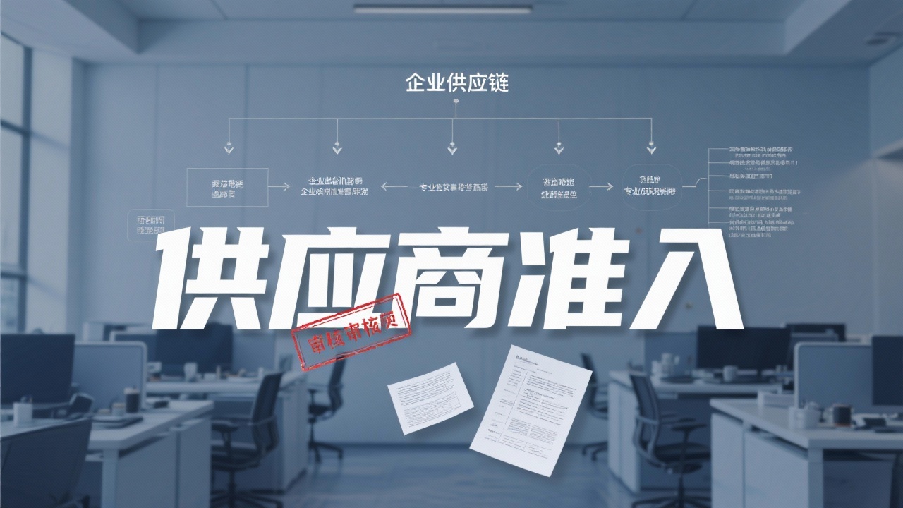 供应商准入是什么？一文读懂企业供应链的入门关卡