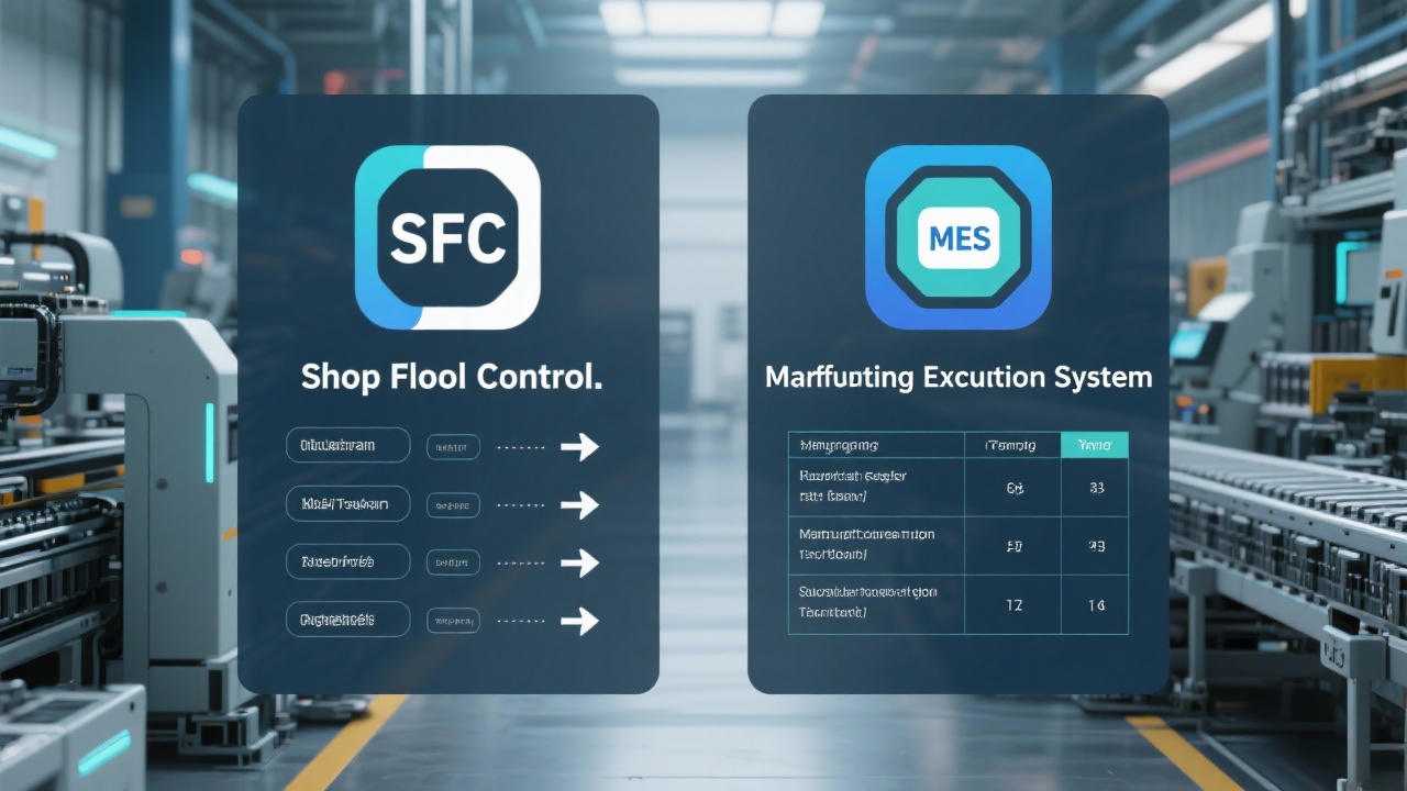 SFC与MES的对比分析：两者到底有何不同