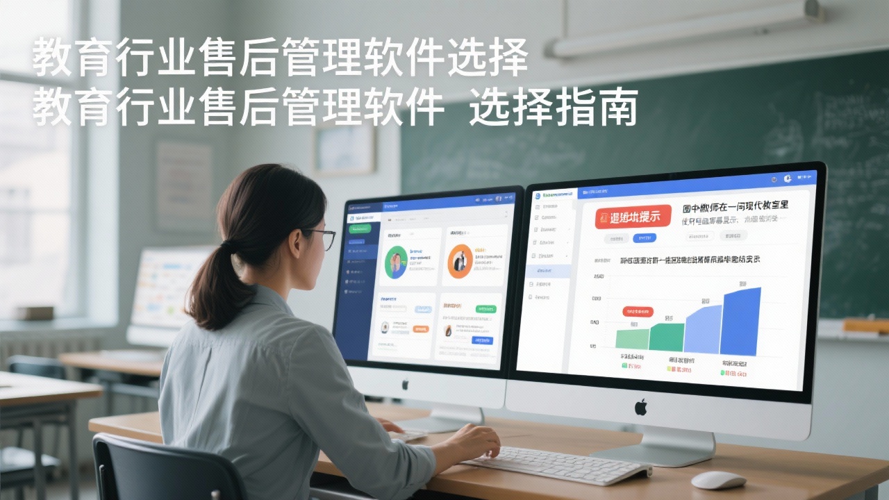 教育行业售后管理软件怎么选？教你避坑指南！