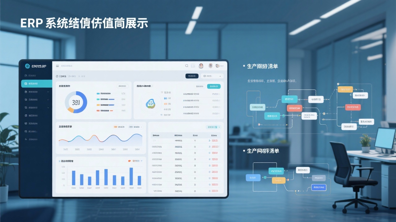 ERP价值体现在哪些方面？财务、库存、生产