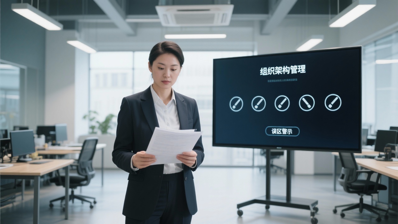 组织架构管理系统实施中常见的5大误区