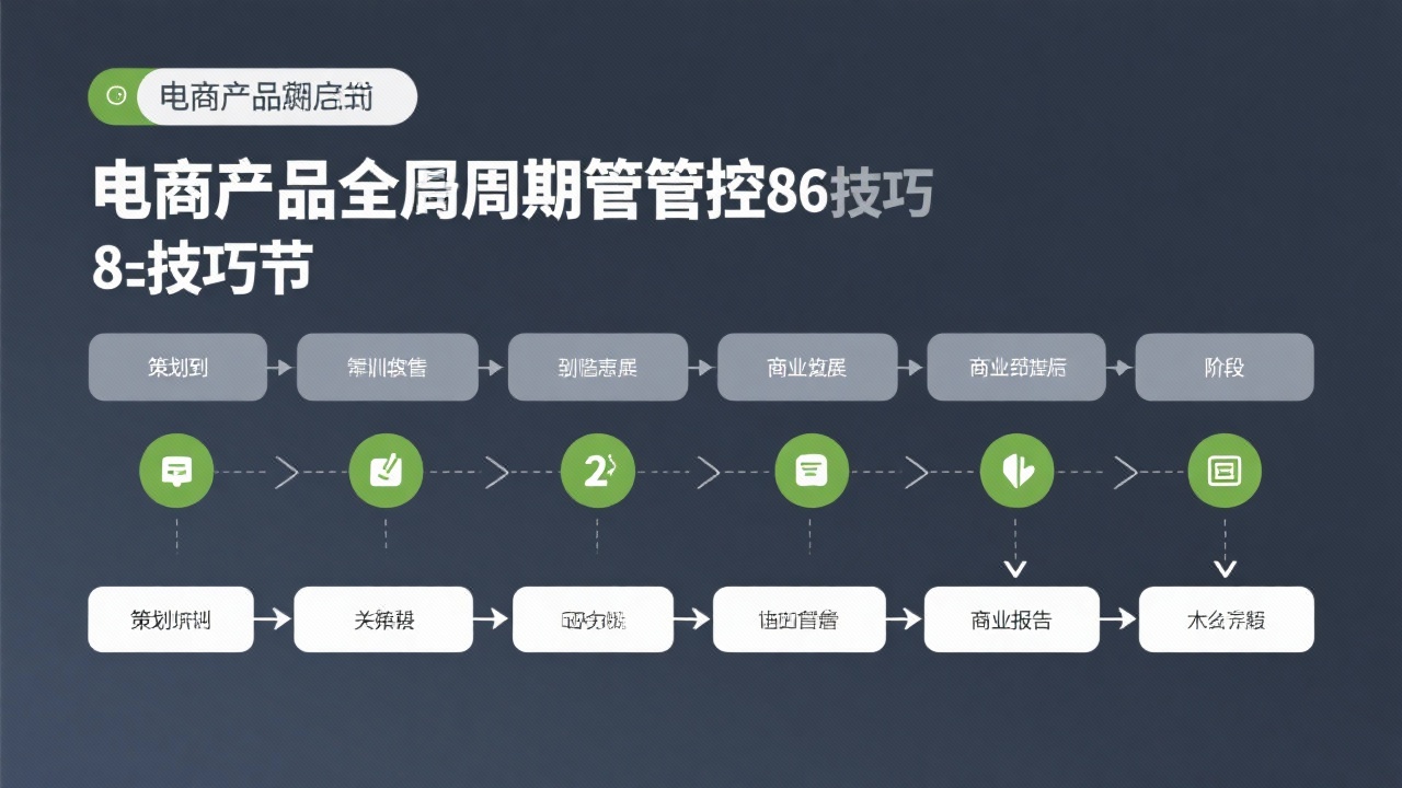电商行业产品全周期管控的8个高效技巧
