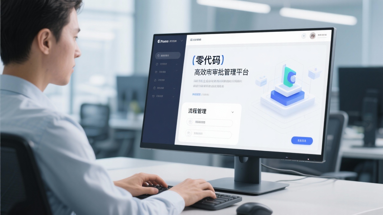 零代码搭建审批管理平台，轻松搞定企业流程！
