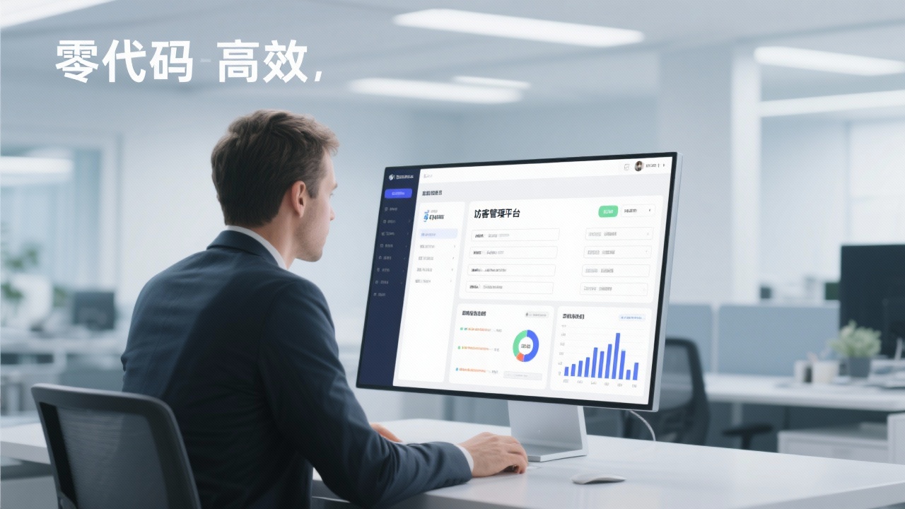 零代码搭建访客管理平台，轻松高效搞定访客登记！
