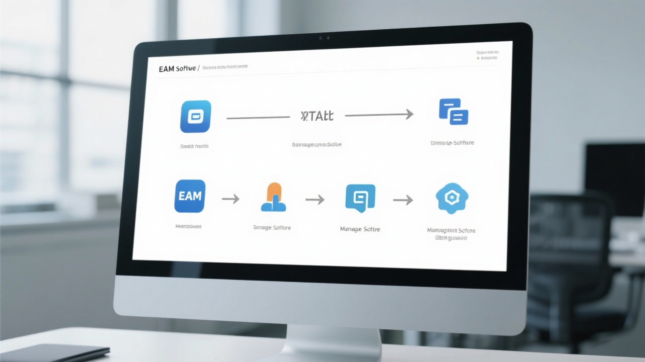 EAM软件与其他管理软件的区别在哪里？一图秒懂