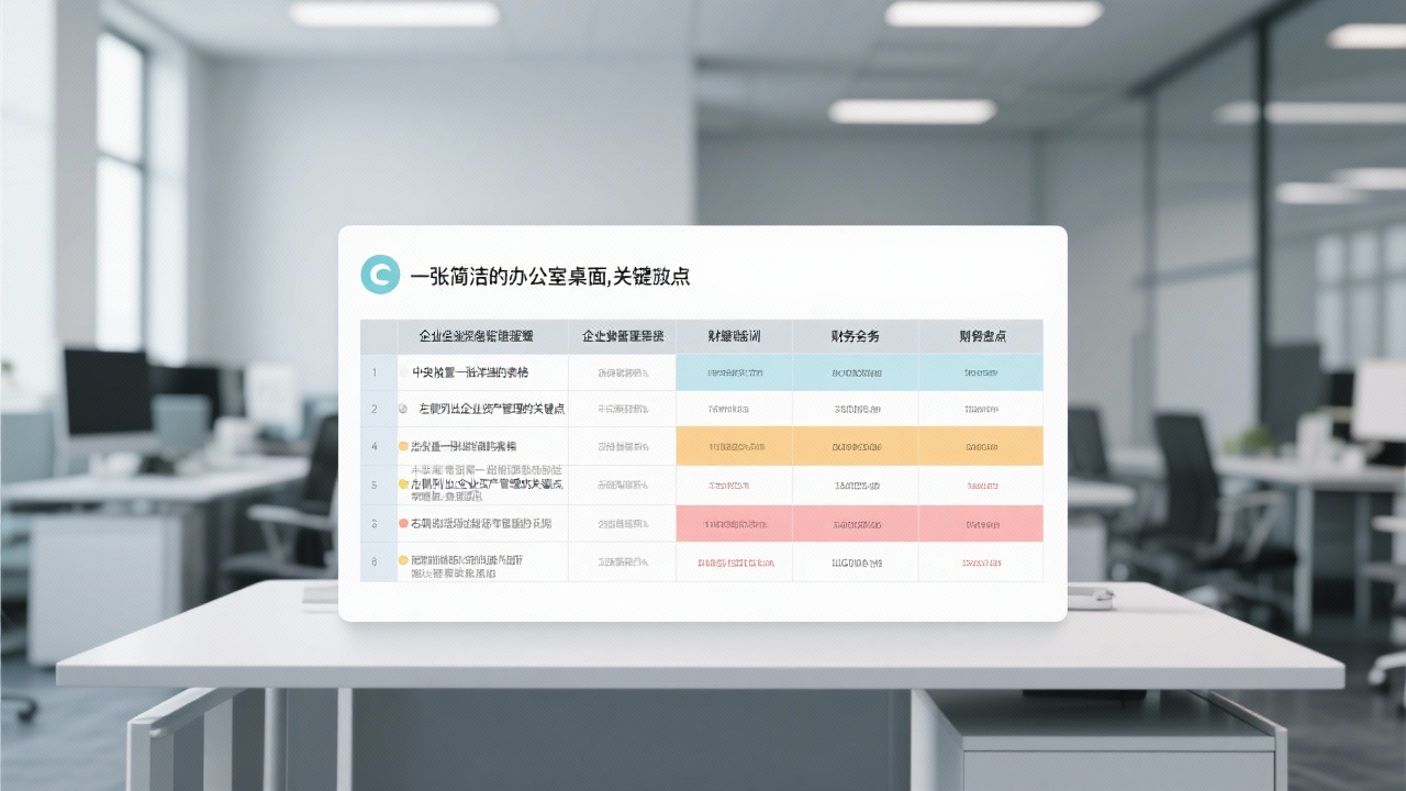 企业资产管理与财务管理有何区别？一张表看清差异