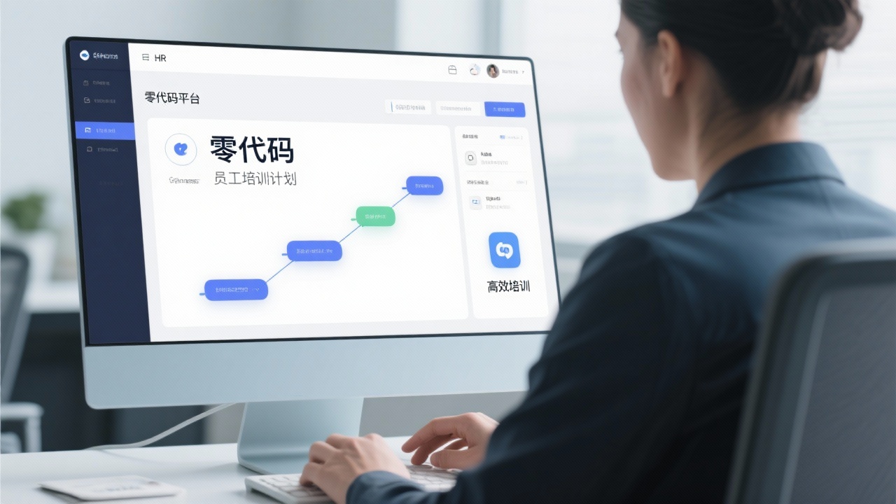 零代码搭建员工培训计划系统,轻松搞定高效培训!