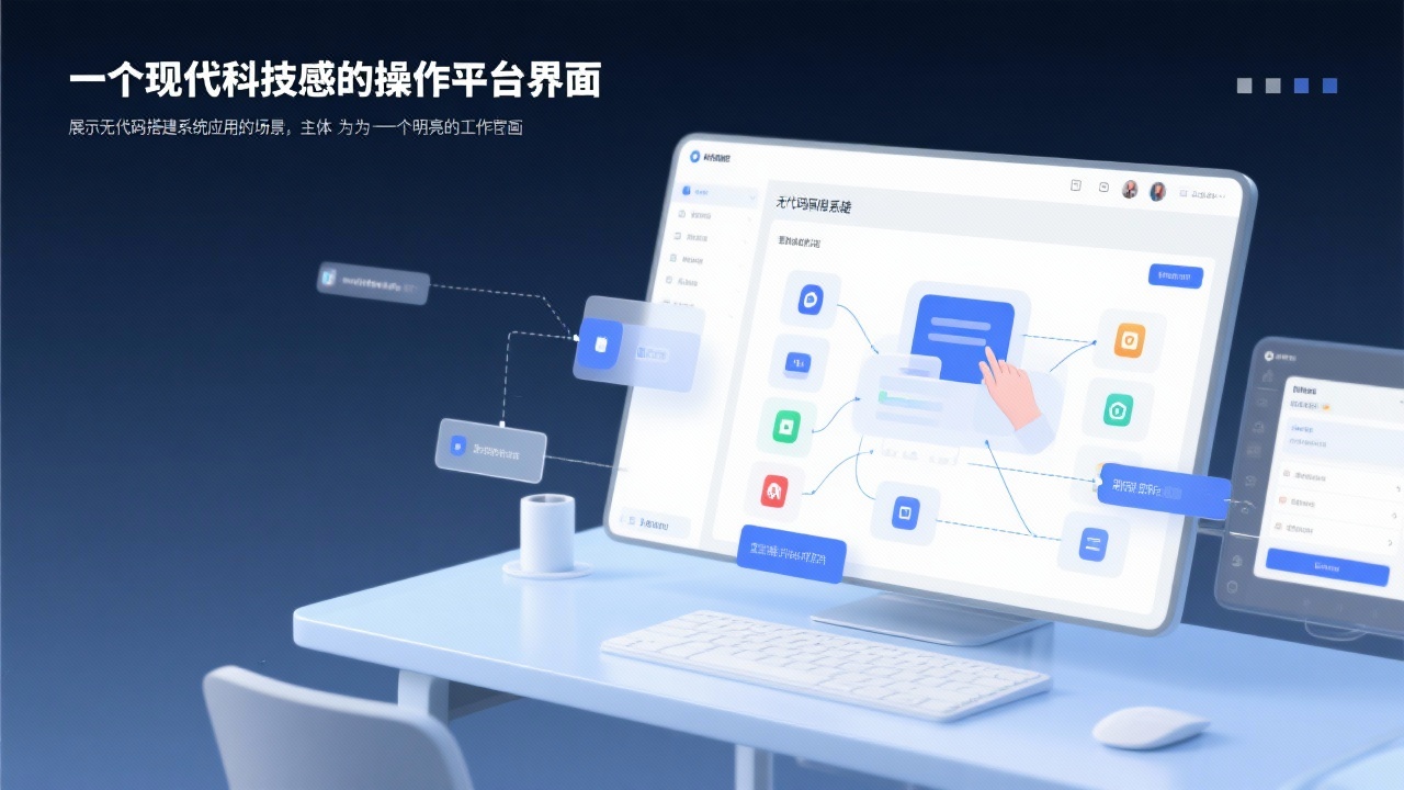 不用代码也能轻松搭建系统应用？这个平台太神奇了！