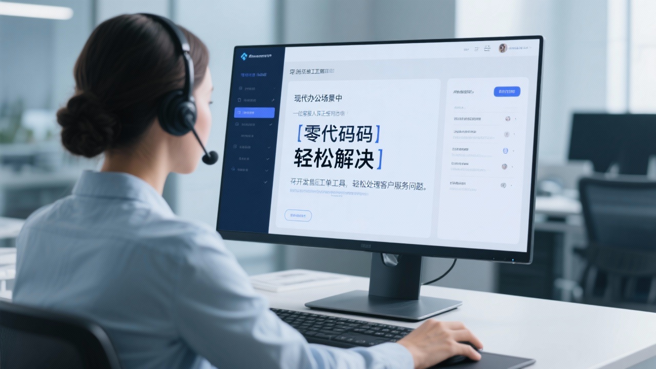 零代码开发售后工单工具,轻松解决客户服务难题!