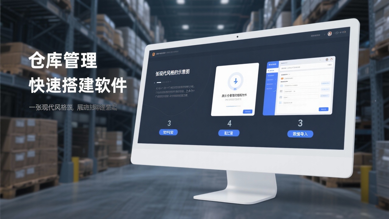 快速搭建仓库管理软件，只需3步轻松搞定！