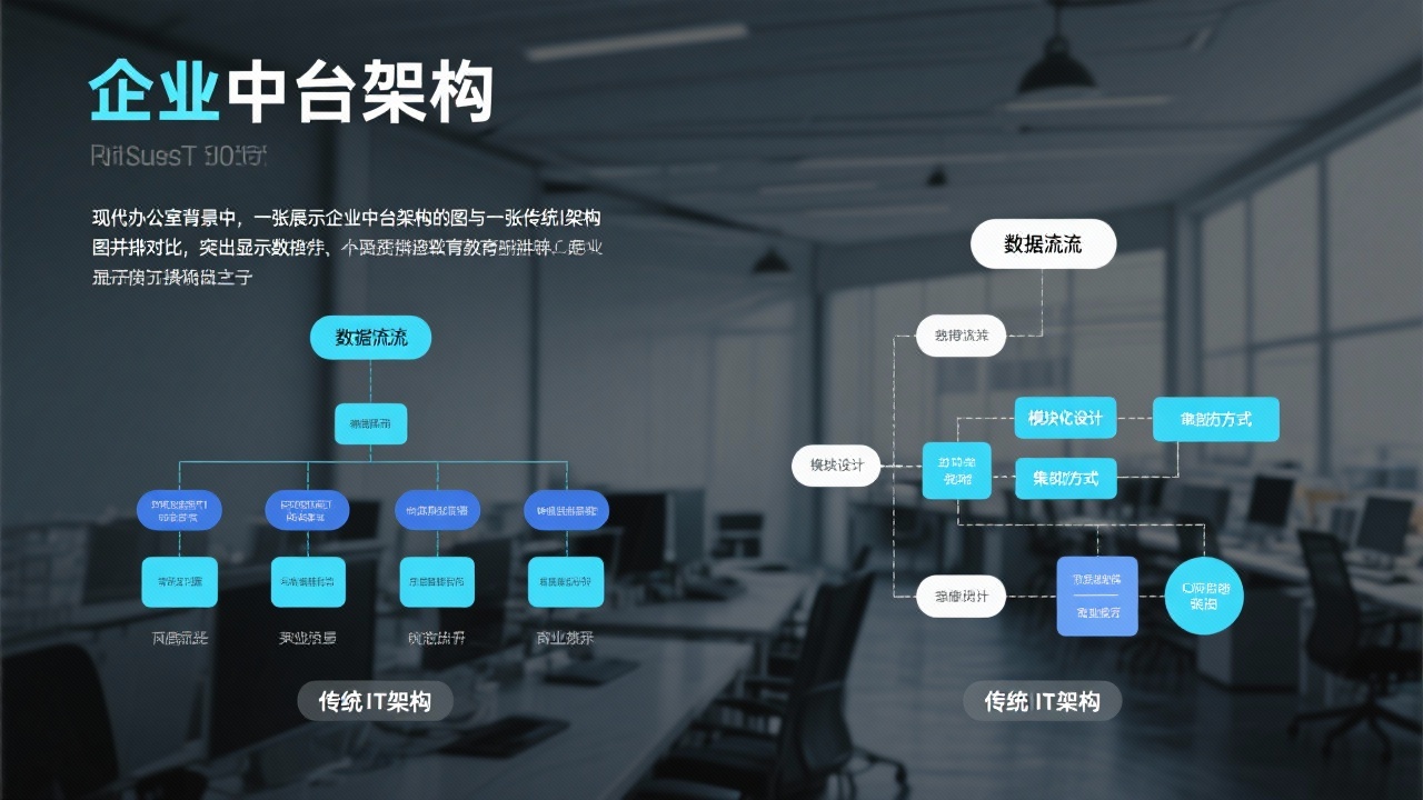 企业中台与传统IT架构的区别是什么？用3张图告诉你差在哪