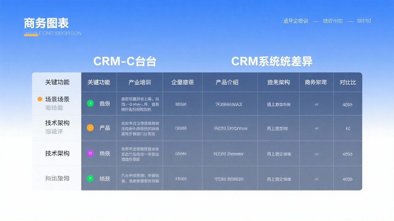 CRM中台与CRM系统的区别是什么？用表格告诉你到底差在哪