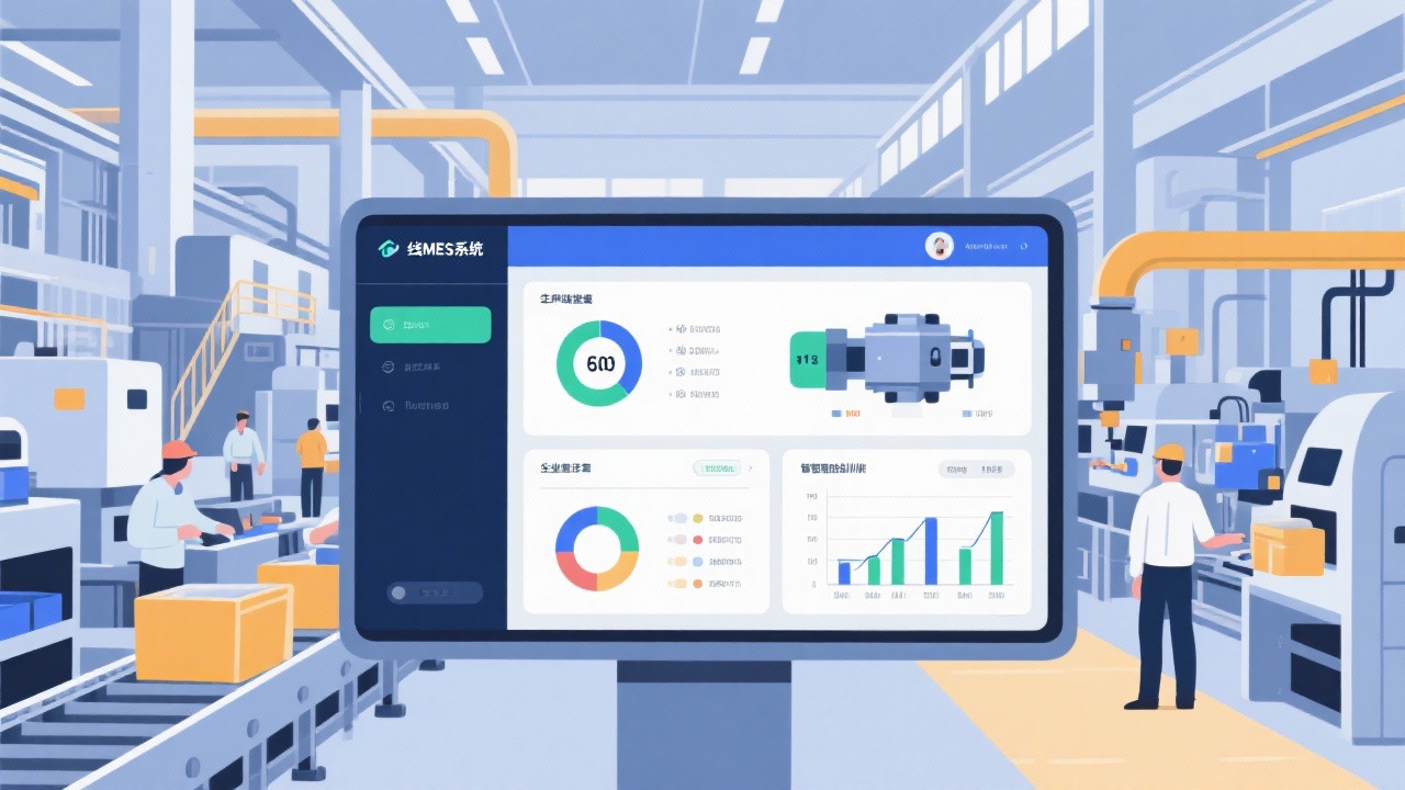 什么是在线MES系统？用最简单的话解释复杂的生产管理工具