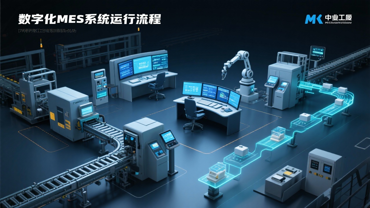 数字化MES系统如何运行？从数据采集到生产管理的全流程拆解