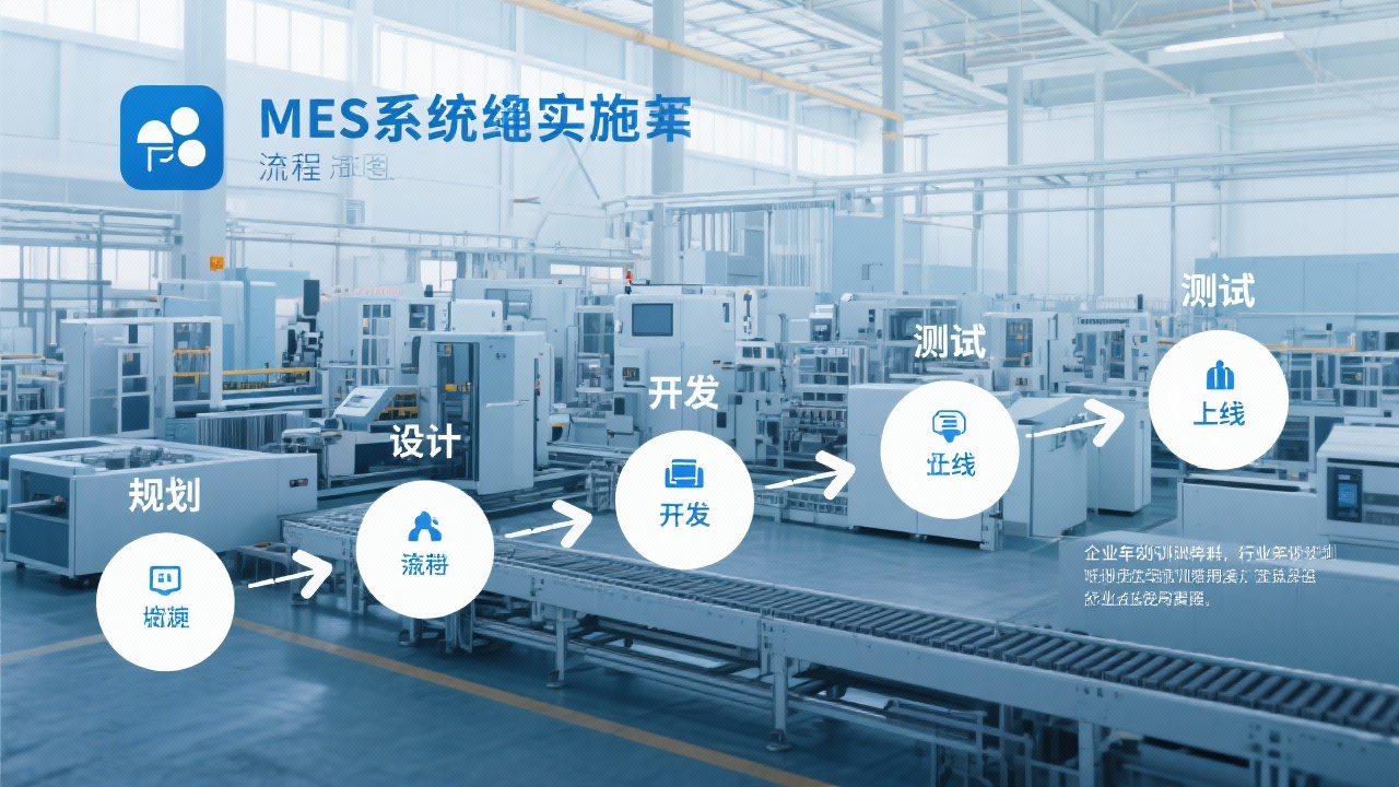 大型企业MES的实施步骤:从规划到上线全流程拆解