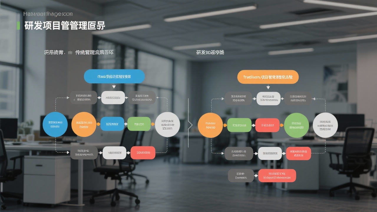研发项目管理与传统项目管理的区别在哪里？一张图告诉你