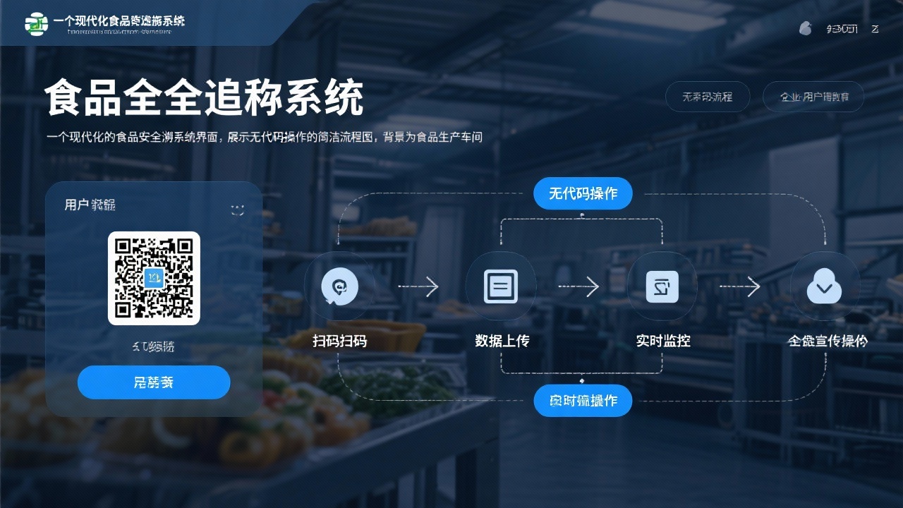 无代码食品安全追溯，轻松搞定！你还在等什么？