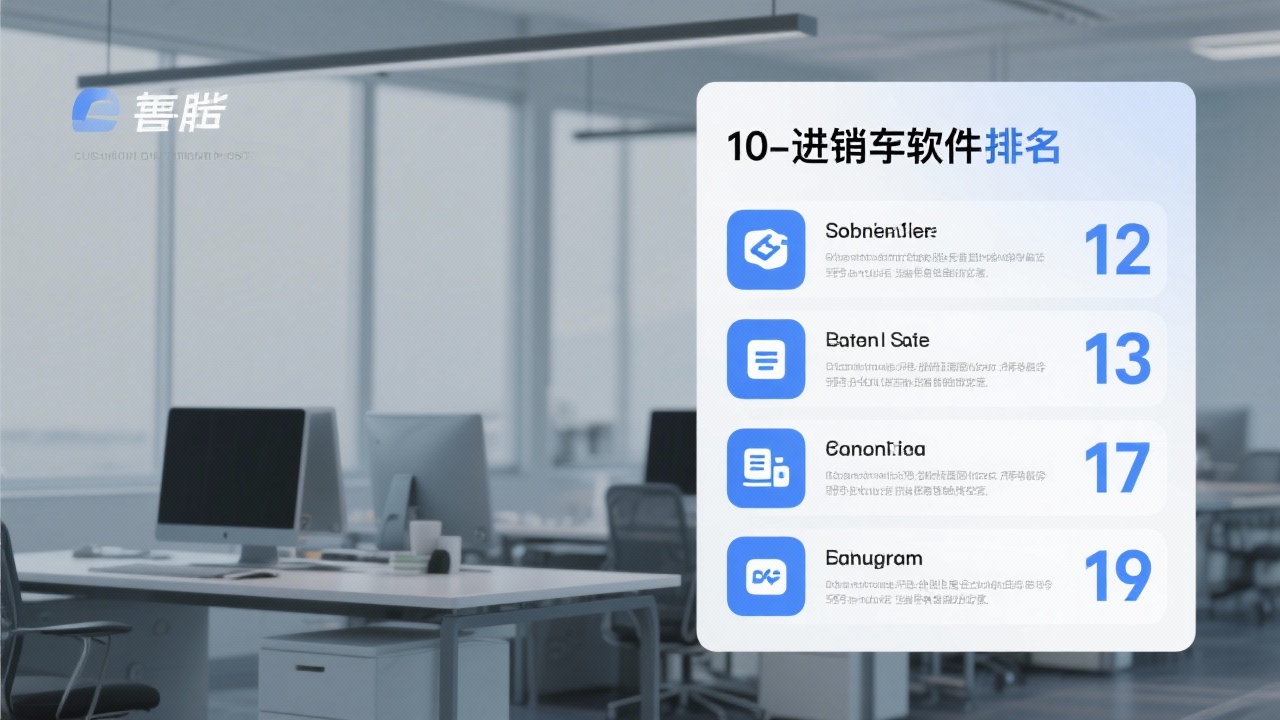 十大进销存软件排名