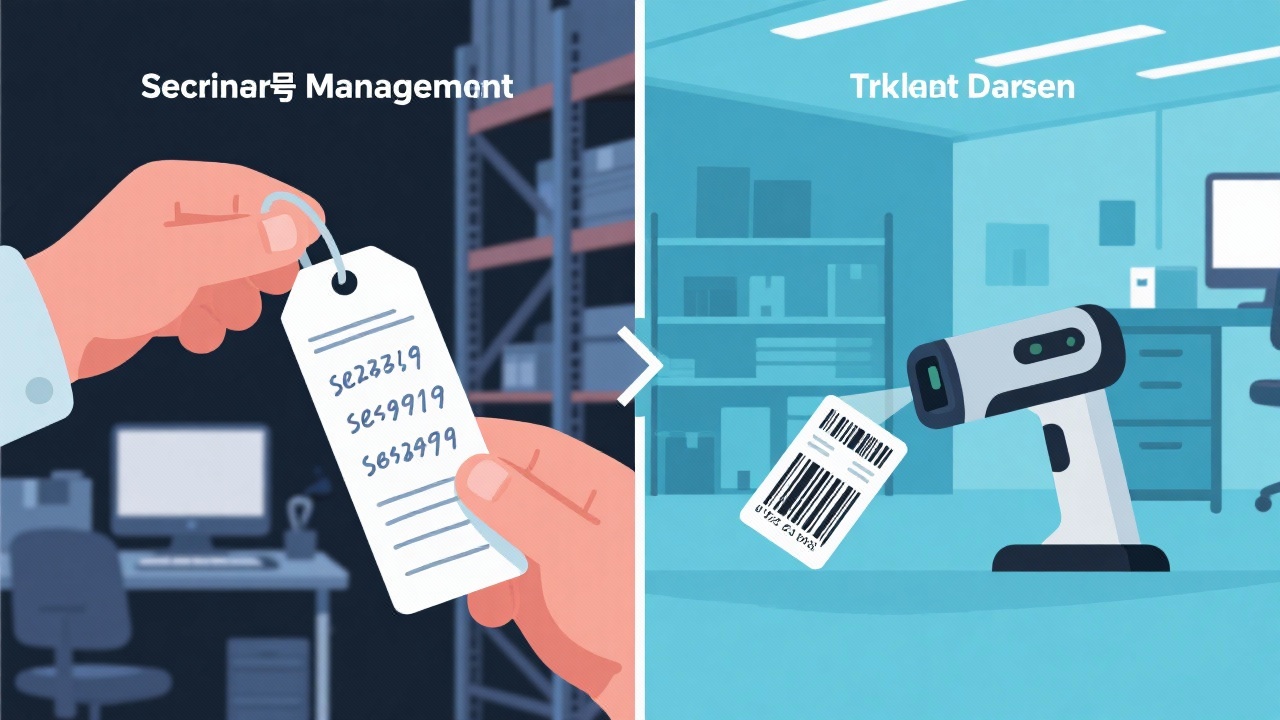 序列号管理与条形码管理的区别在哪里？一文讲清差异