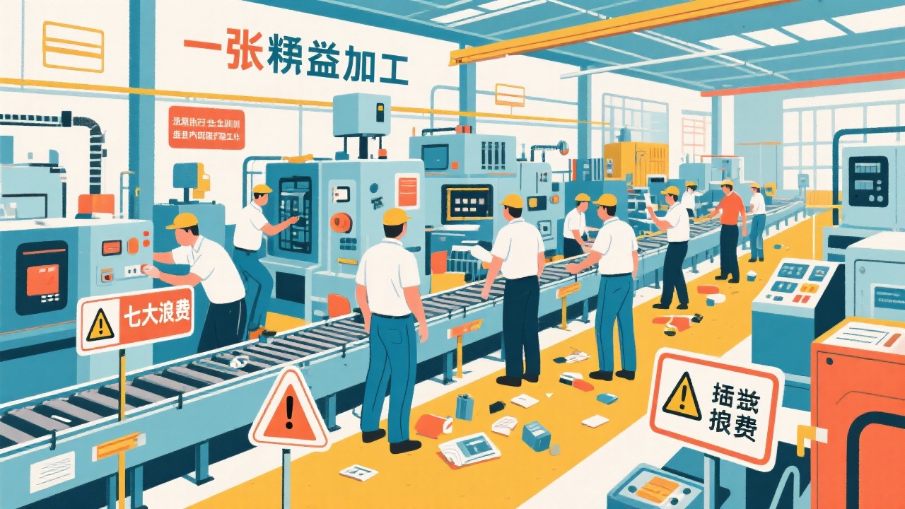 精益生产中的七大浪费是什么？一文盘点帮你避坑