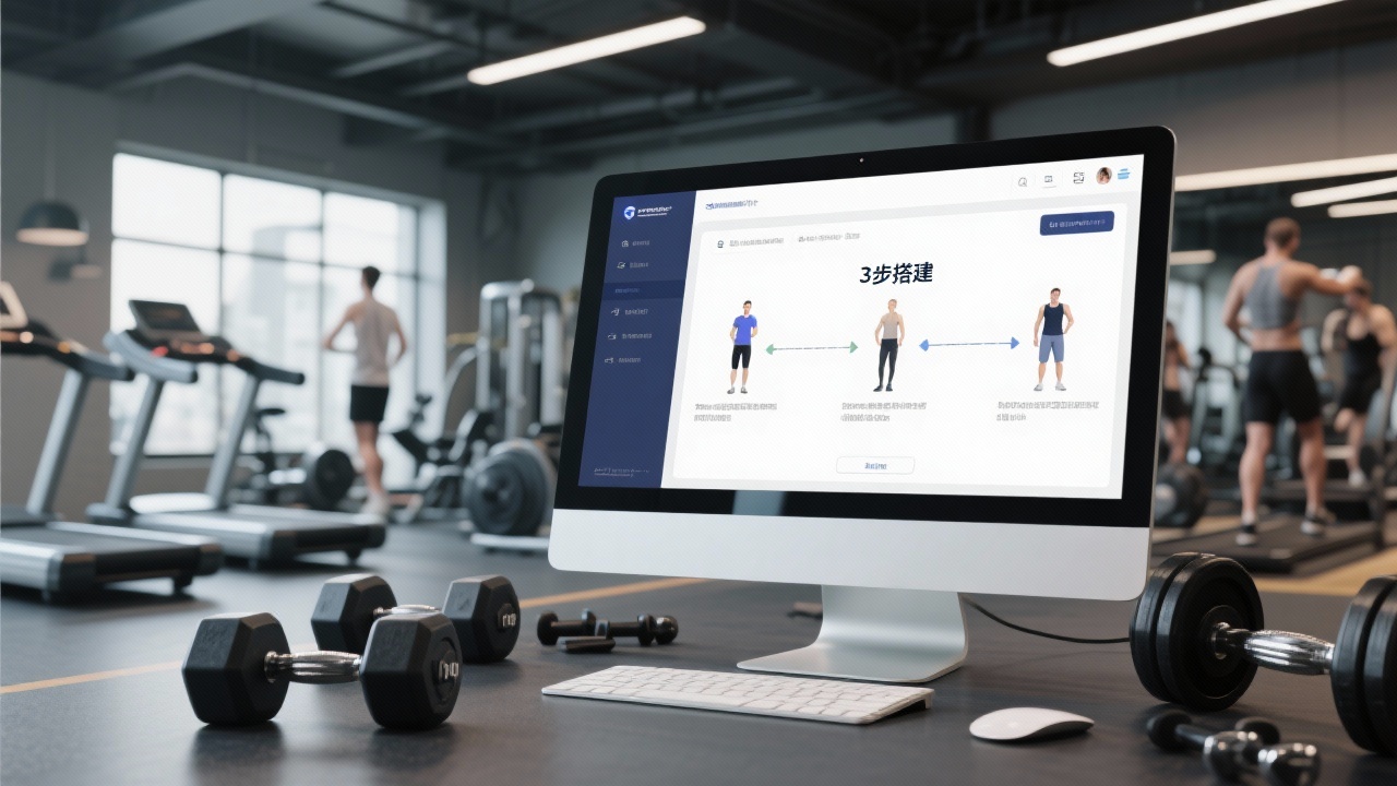 快速搭建健身房管理软件，只需3步搞定！