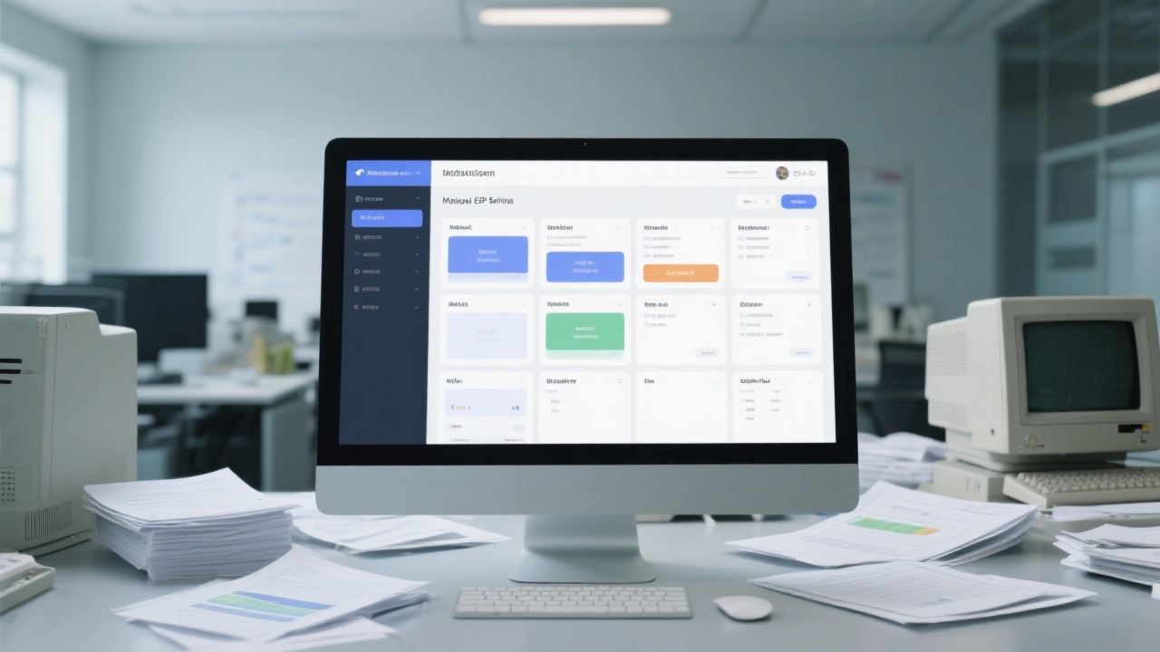 多模块 ERP 软件与传统管理方式的核心区别