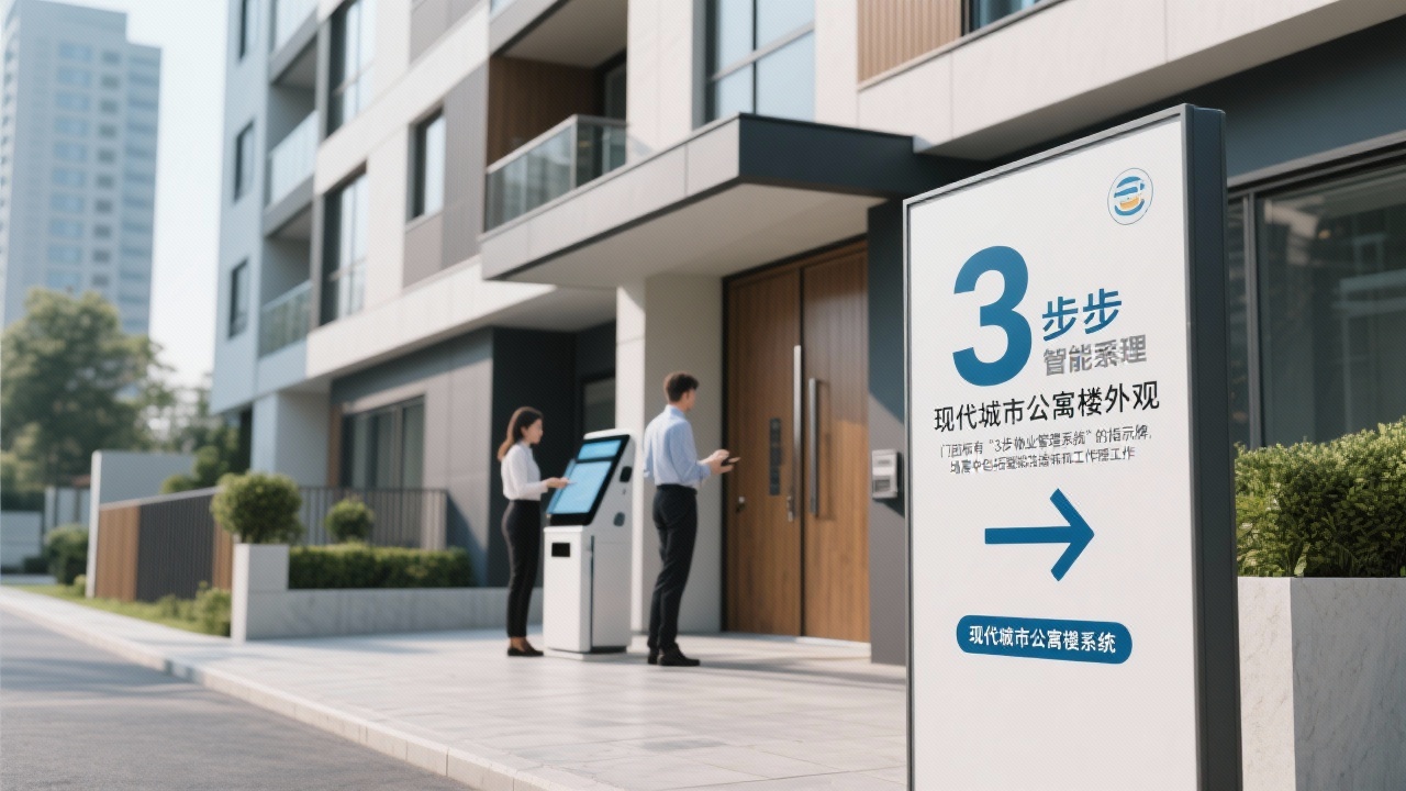 快速搭建物业管理解决方案，只需3步轻松搞定！