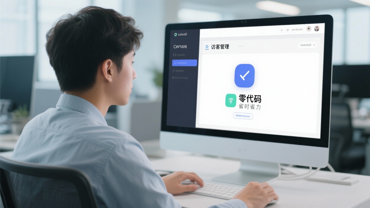零代码开发访客管理软件，真的能省时省力吗？