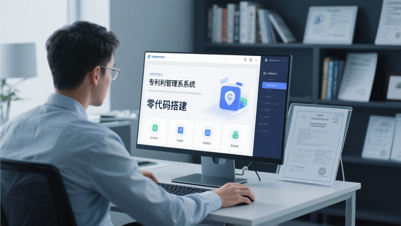 零代码搭建知识产权管理系统工具，轻松搞定专利管理！