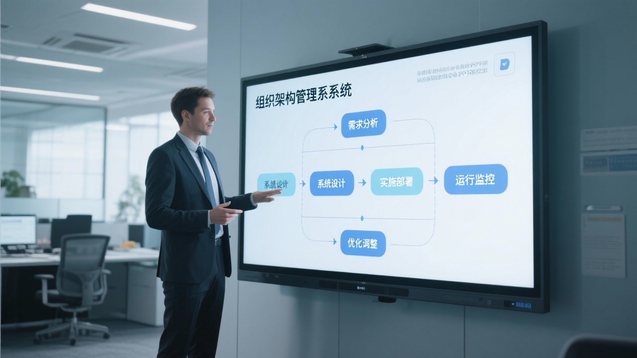 组织架构管理系统的工作流程是怎样的？完整步骤拆解