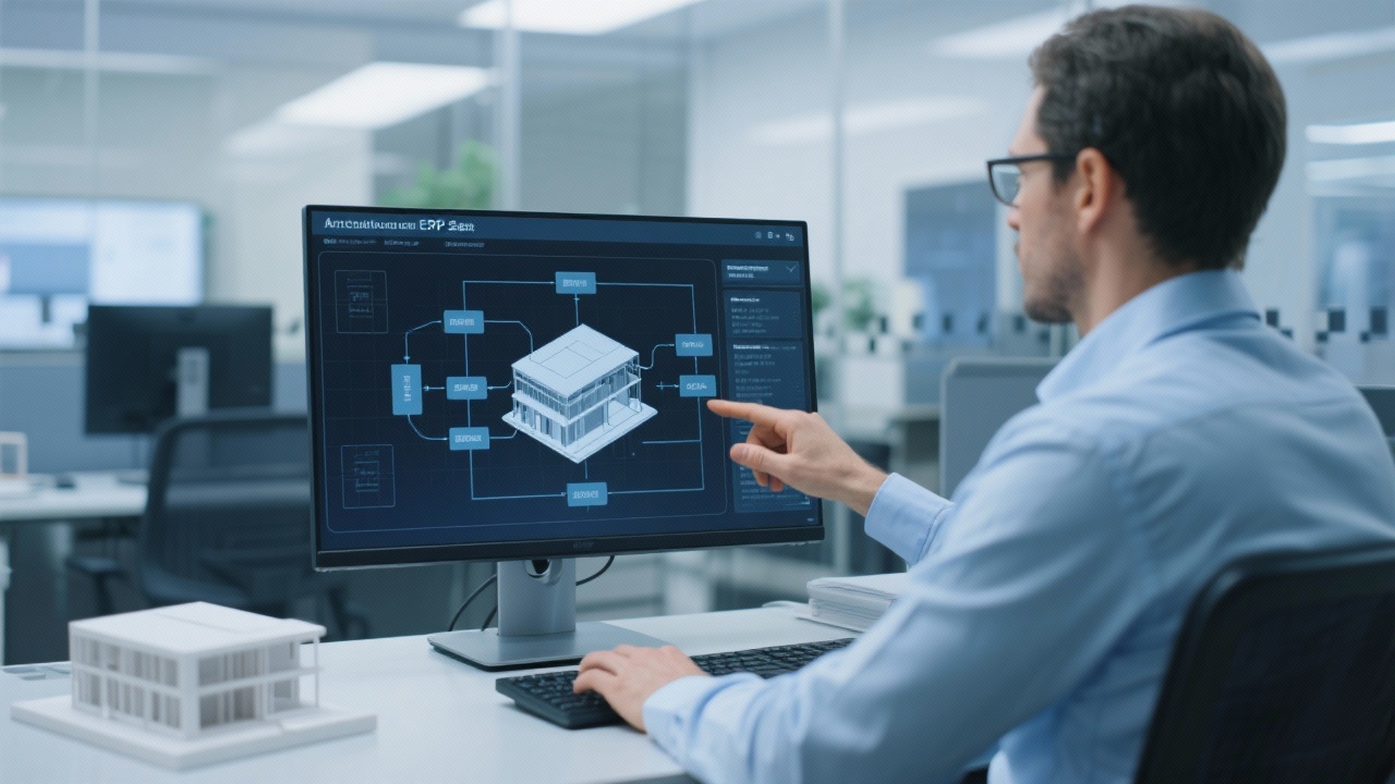 什么是建筑ERP？用最简单的话解释复杂系统