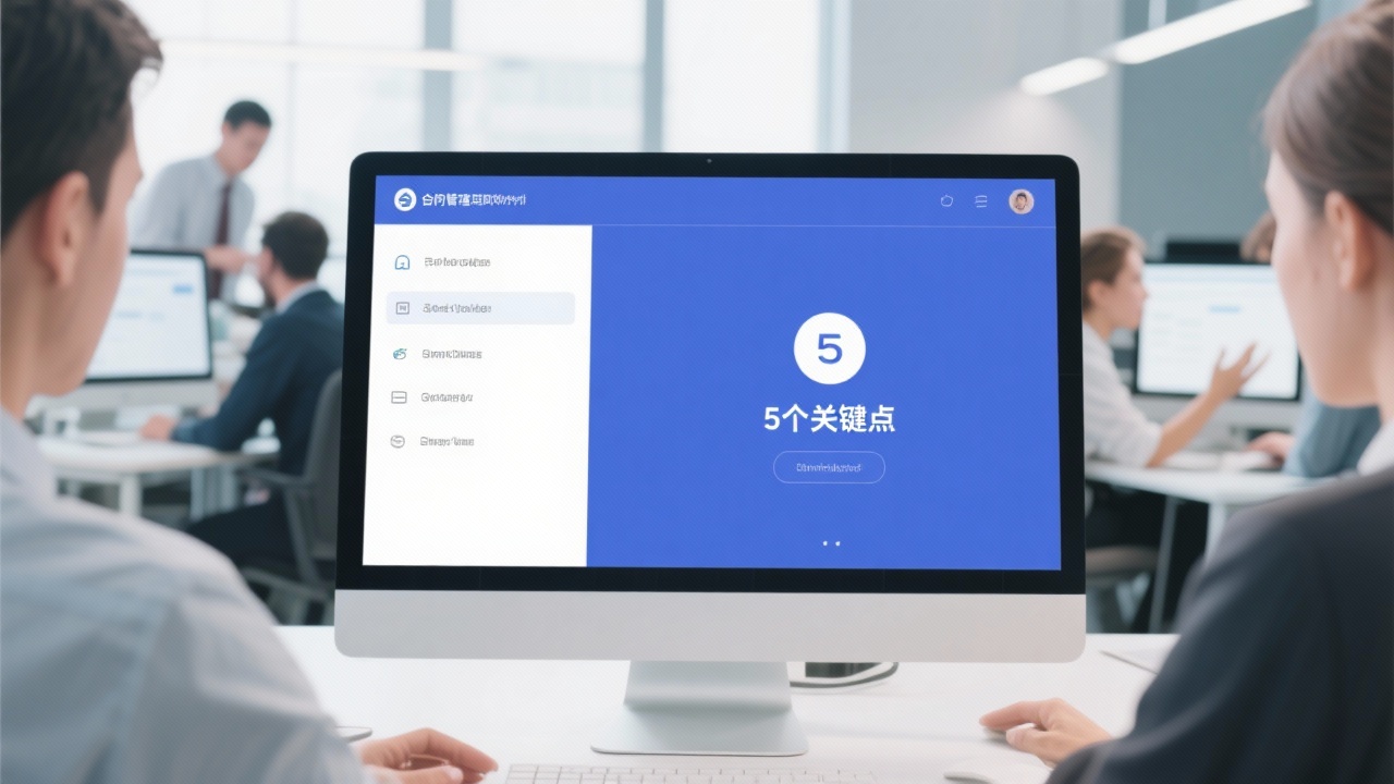 中小企业合同管理系统怎么选？5个关键点帮你避坑！