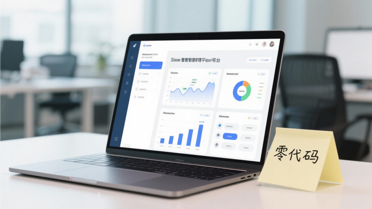 零代码搭建销售管理平台，小白也能轻松上手？