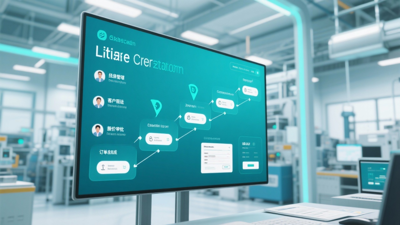 制造业CRM流程怎么运行？从线索到订单的完整步骤拆解