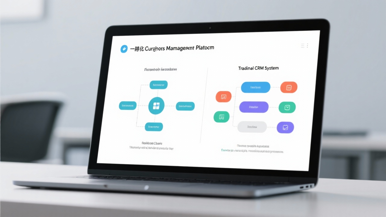 一体化客户管理平台与CRM的区别在哪里？用图表告诉你