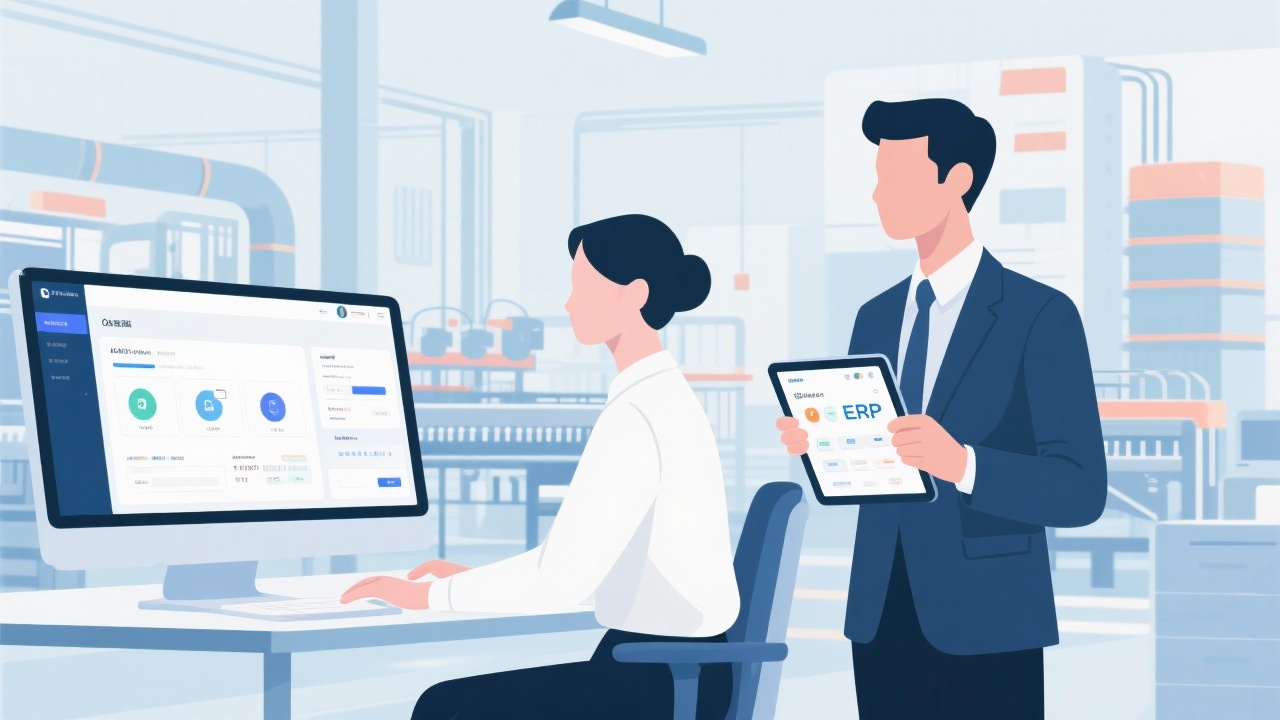 制造业OA与传统ERP的差异对比