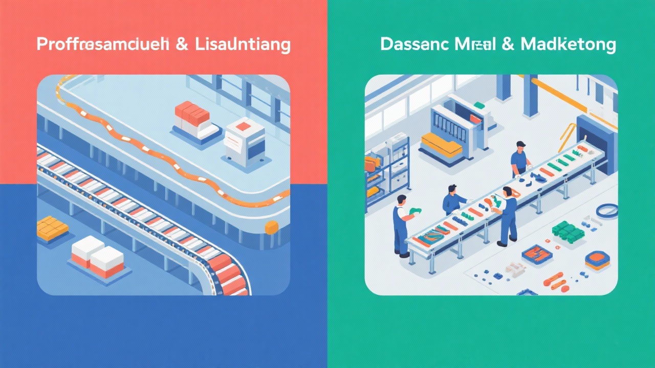 流程制造与离散制造的区别是什么？一张图告诉你真相