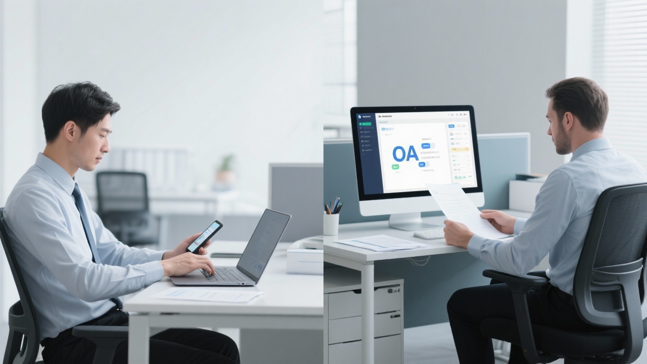 OA与传统办公方式的区别在哪里？一次看懂差异