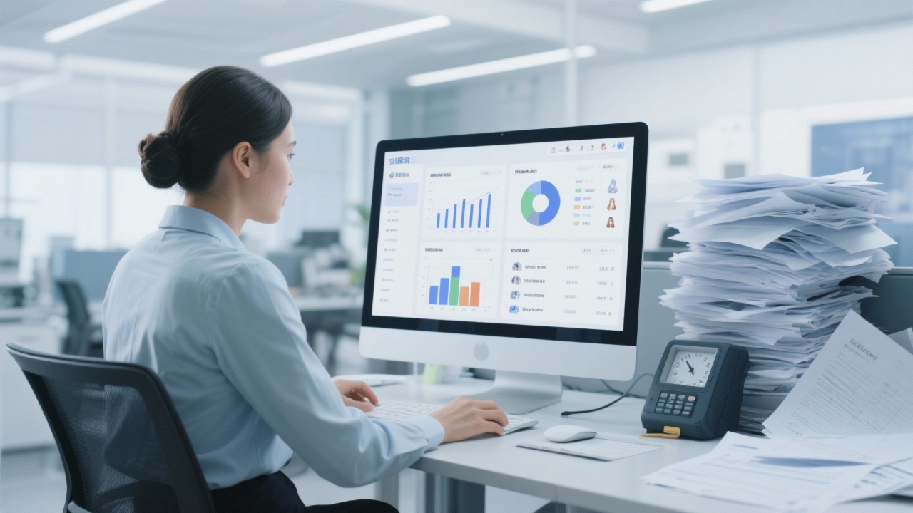 服务人员管理系统与传统人工管理的核心区别