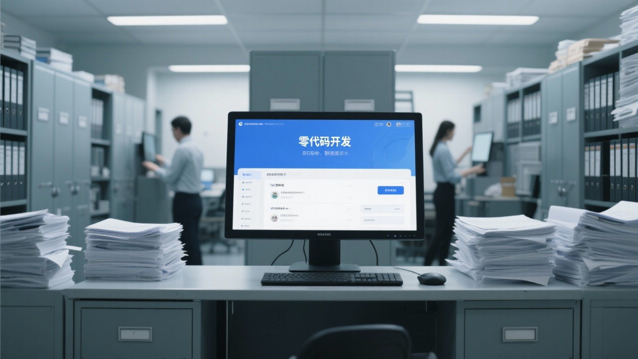 零代码开发档案管理解决方案，真的靠谱吗？