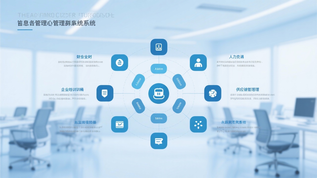 企业管理系统的组成与功能：一张图看懂所有模块