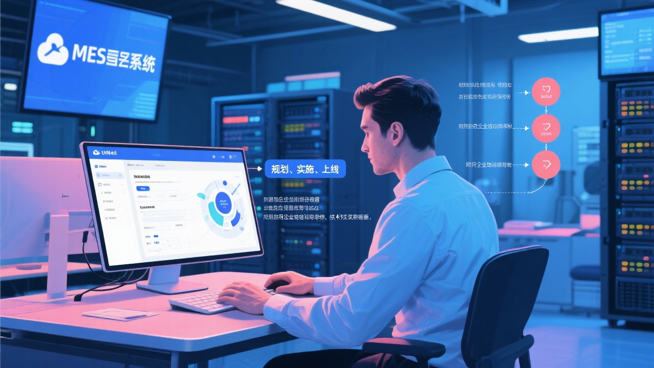 云MES系统实施步骤详解：从规划到上线的全流程
