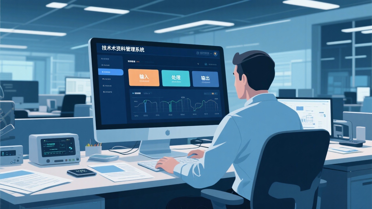 技术资料管理系统如何运行？从输入到输出的完整流程解析