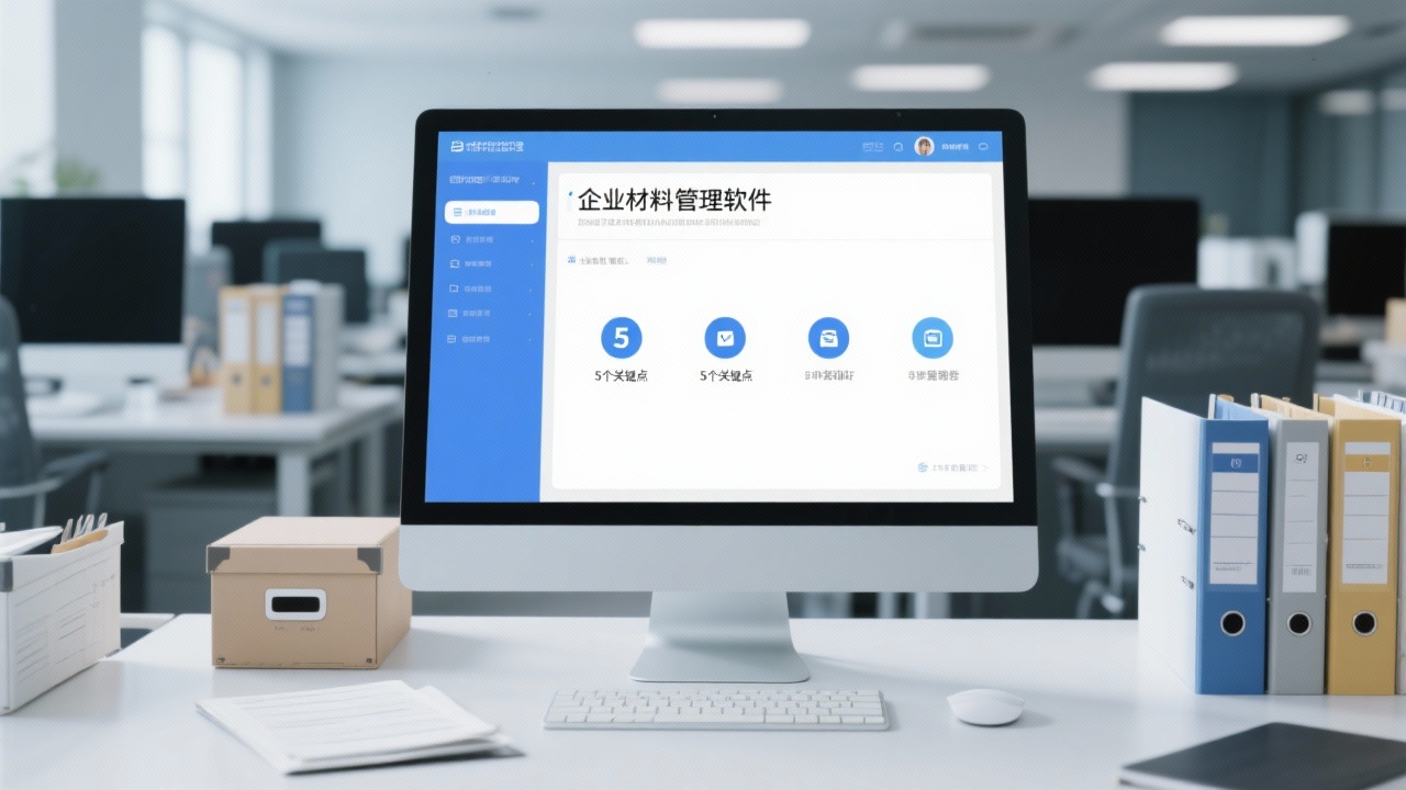 企业材料管理软件怎么选？5个关键点帮你避坑！