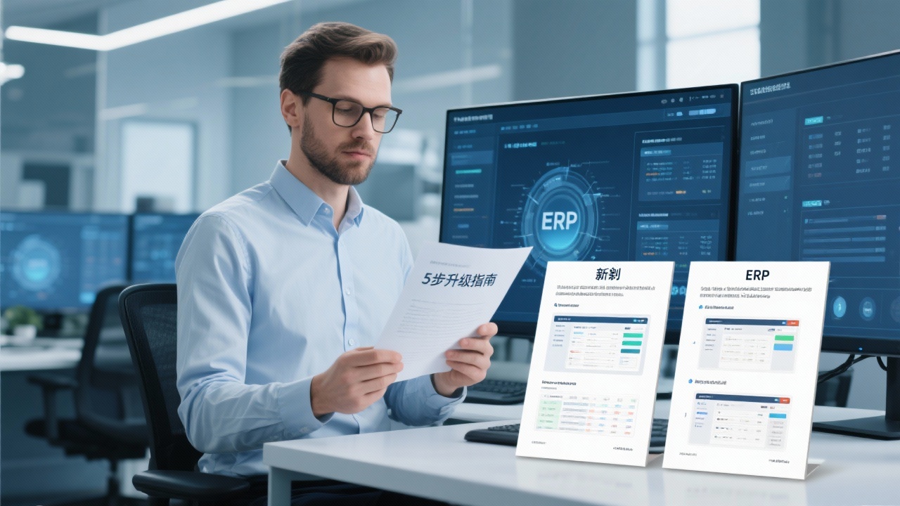 传统ERP系统如何替换？5步教你轻松升级