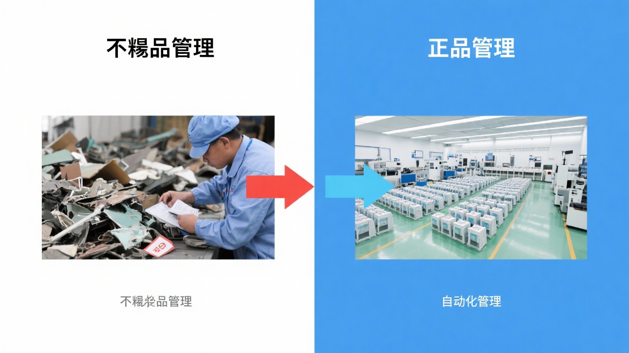 不良品管理与正品管理的区别在哪里？一次看懂差异