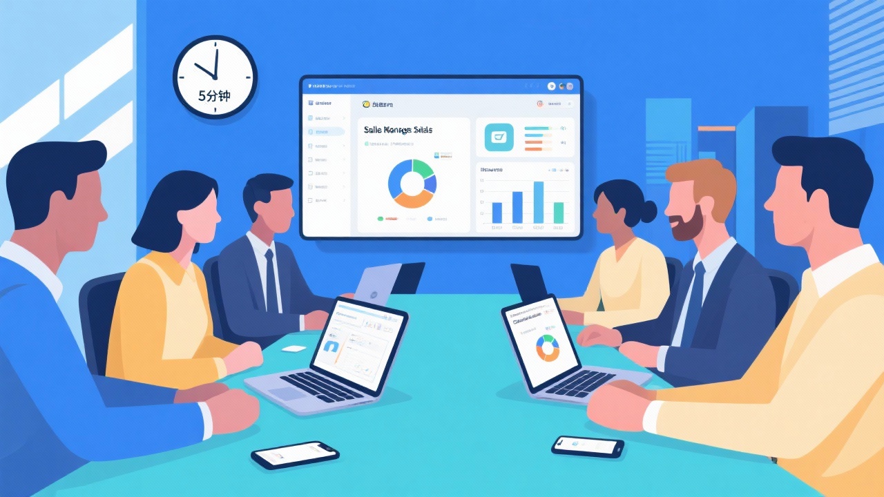 5分钟搞定！快速搭建销售管理软件的秘诀