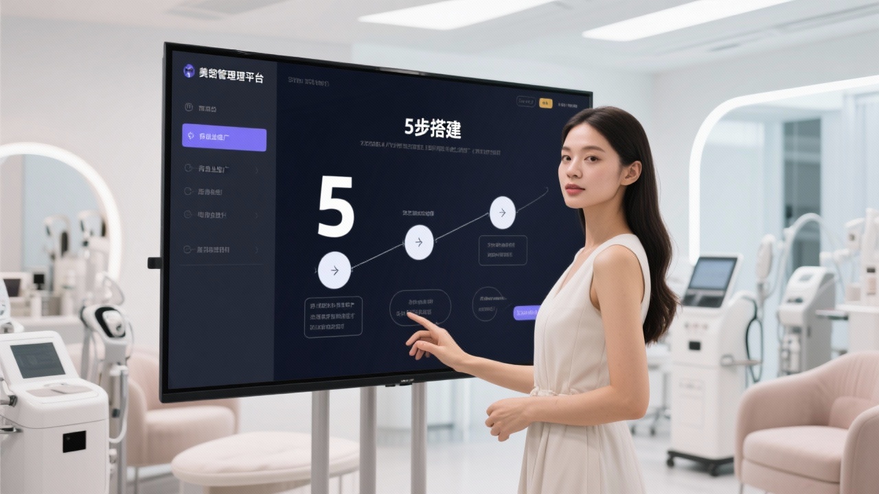 如何快速搭建美容院管理平台？5步搞定高效运营！