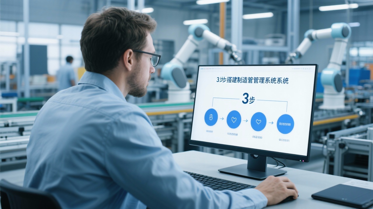 快速搭建制造管理系统，只需3步轻松搞定！