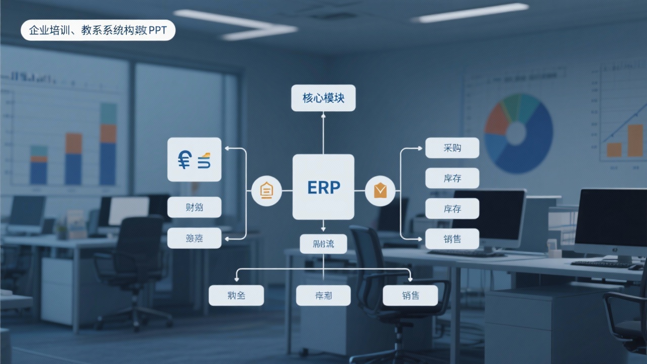 ERP基础知识图解：快速理解系统结构